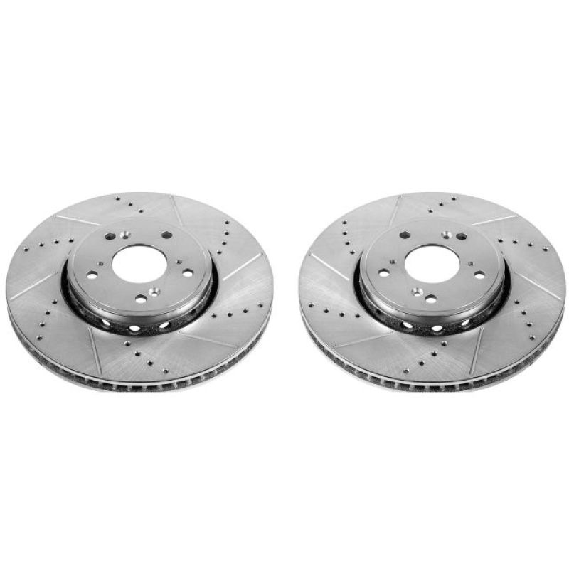 Picture of PowerStop PSB Evolution Drill/Slot Rotor Brake Rotors - JBR1550XPR