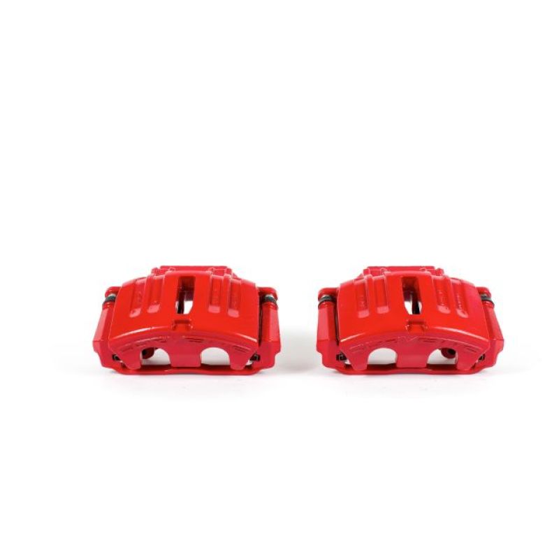 Picture of Power Stop 05-13 Chevrolet Corvette Front Red Calipers w/Brackets - Pair