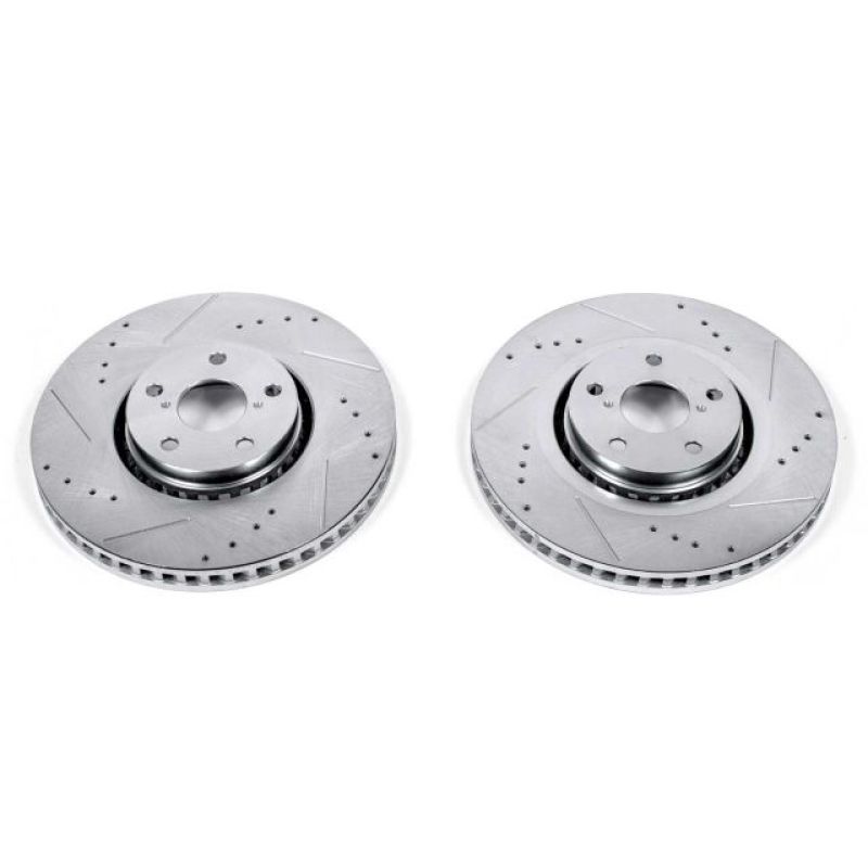 Picture of PowerStop PSB Evolution Drill/Slot Rotor Brake Rotors - JBR1150XPR
