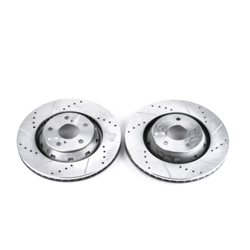 Picture of PowerStop PSB Evolution Drill/Slot Rotor Brake Rotors - JBR1390XPR