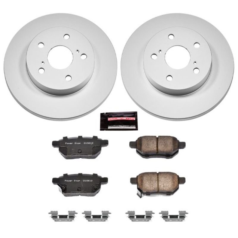 Picture of Power Stop 09-10 Pontiac Vibe Rear Z17 Evolution Geomet Coated Brake Kit