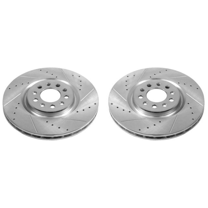 Picture of PowerStop PSB Evolution Drill/Slot Rotor Brake Rotors - AR83087XPR
