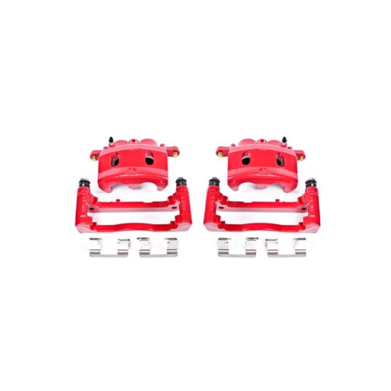 Picture of Power Stop 07-08 Cadillac Escalade Front Red Calipers w/Brackets - Pair