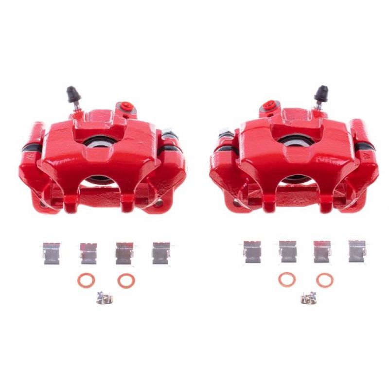 Picture of Power Stop 05-10 Scion tC Rear Red Calipers w/Brackets - Pair