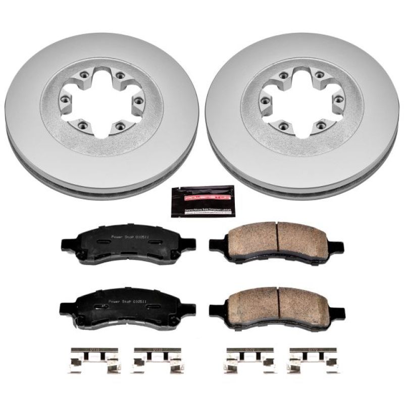 Picture of Power Stop 09-12 Chevrolet Colorado Front Z17 Evolution Geomet Coated Brake Kit