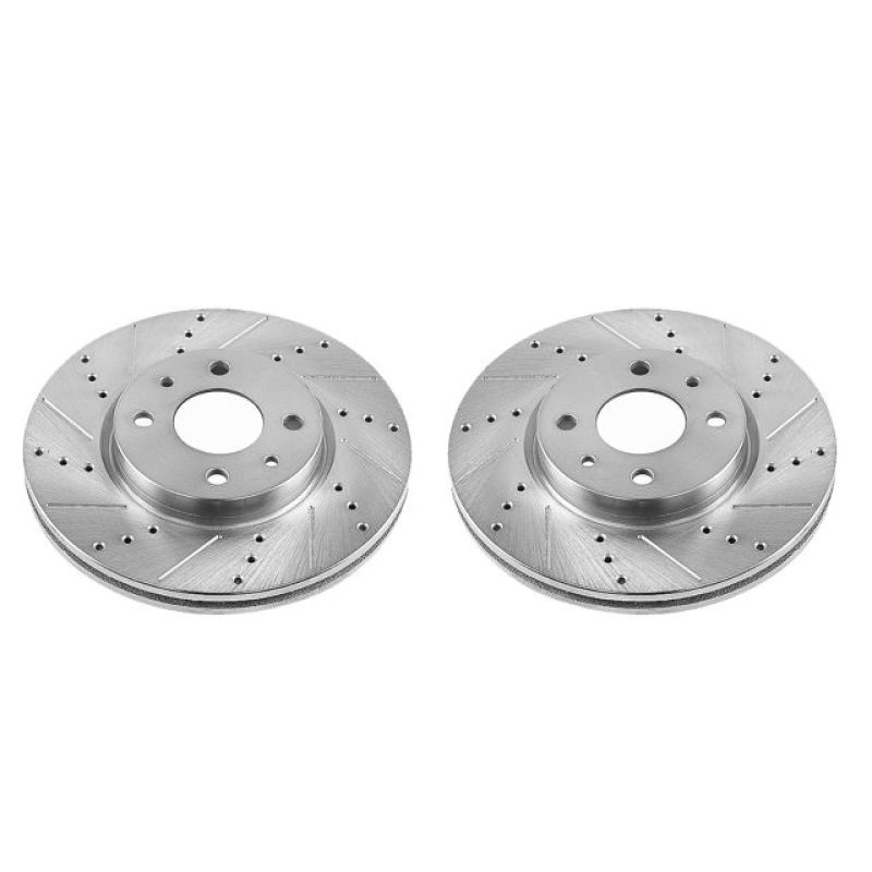 Picture of PowerStop PSB Evolution Drill/Slot Rotor Brake Rotors - EBR1296XPR