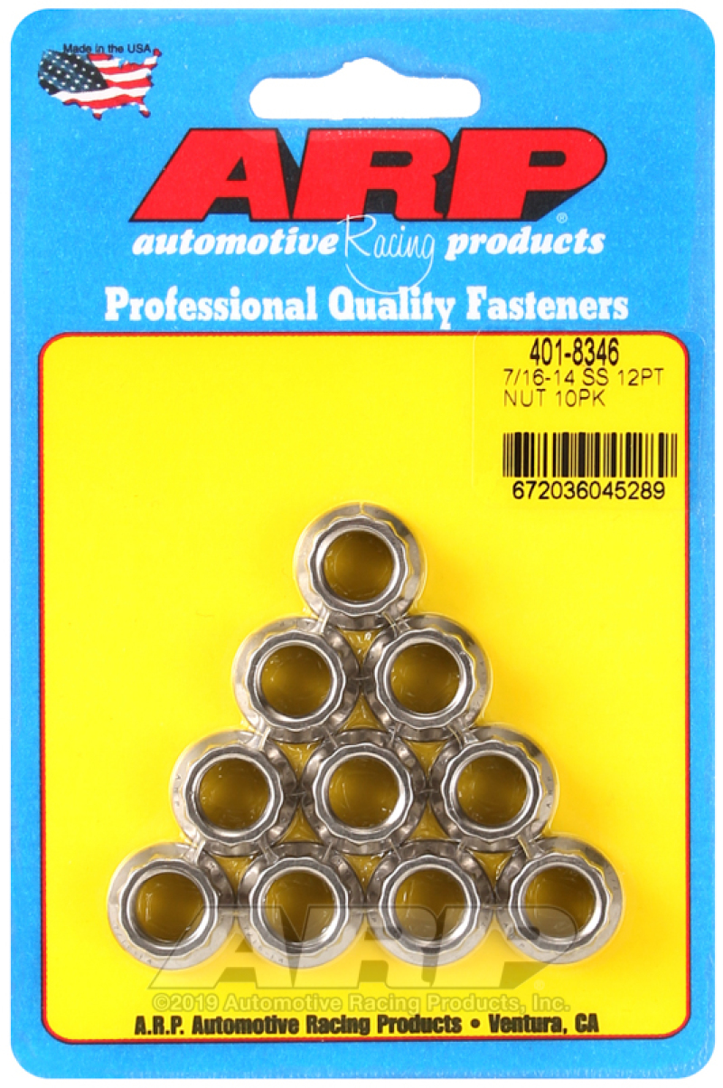 Picture of ARP Nut Kits Hardware Kits - 401-8346