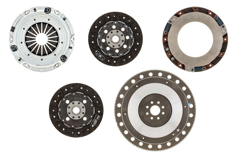 Picture of Exedy 1996-10 Mustang 4.6L Organic 26 Teeth 8 Bolt Twin Disc Clutch