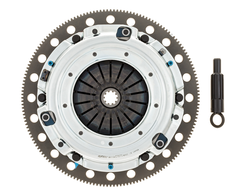 Picture of Exedy 1996-10 Mustang 4.6L Organic 10 Teeth 6 Bolt Twin Disc Clutch