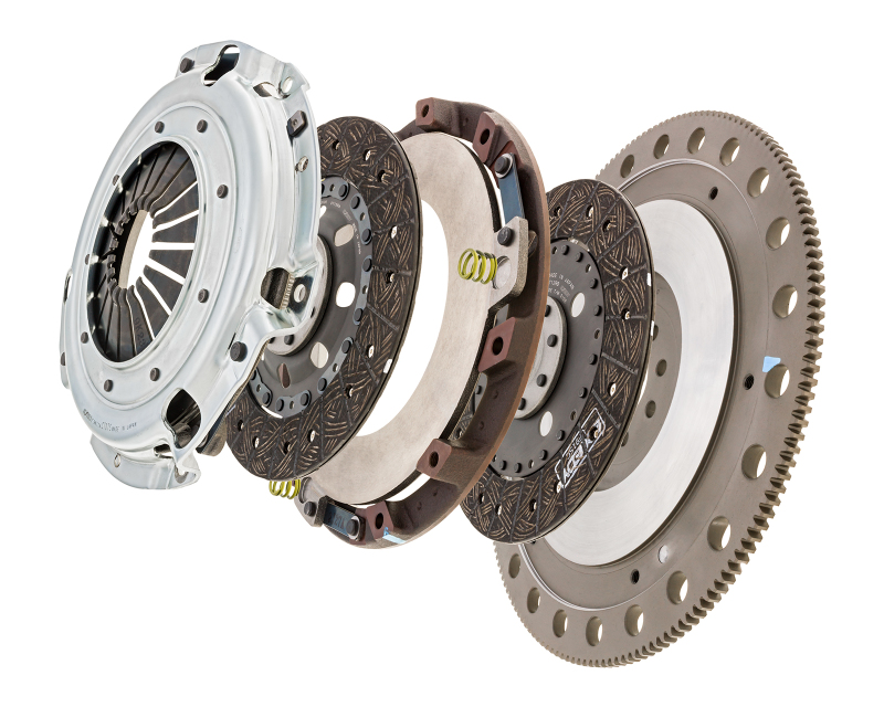 Picture of Exedy 1996-10 Mustang 4.6L Organic 26 Teeth 8 Bolt Twin Disc Clutch