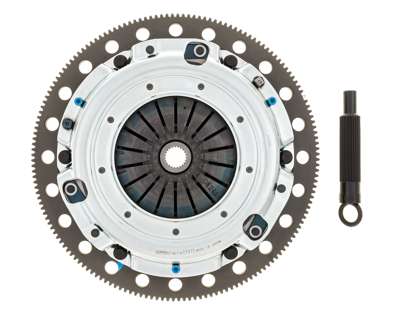 Picture of Exedy 2011-17 Mustang 5.0L Organic 23 Teeth 8 Bolt Twin Disc Clutch