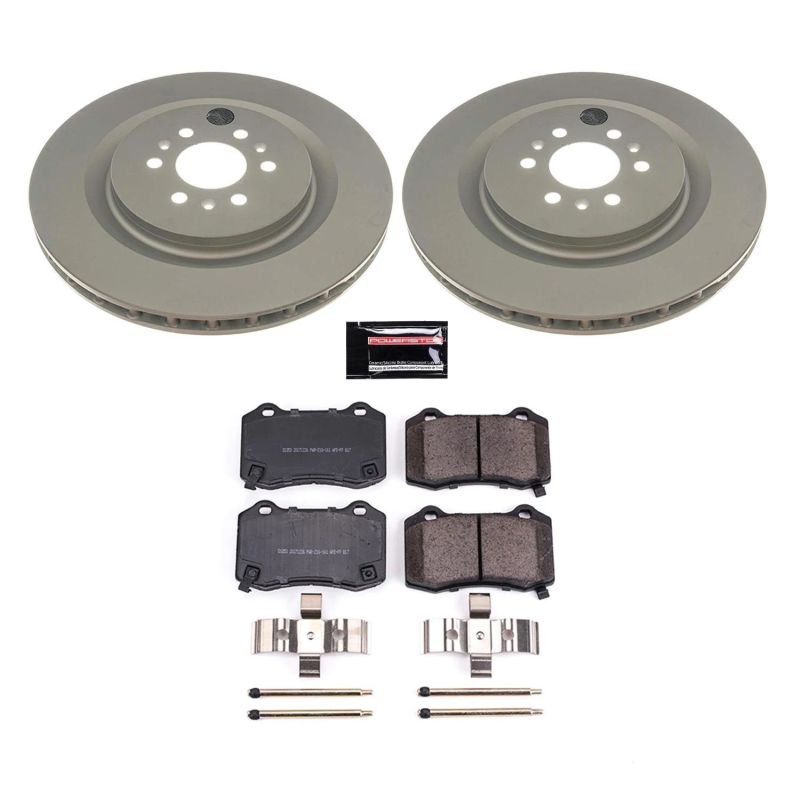 Picture of Power Stop 04-07 Cadillac CTS Rear Z17 Evolution Geomet Coated Brake Kit