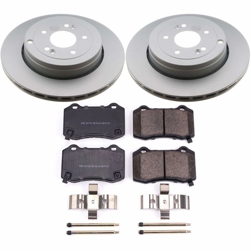 Picture of Power Stop 10-16 Hyundai Genesis Coupe Rear Z17 Evolution Geomet Coated Brake Kit