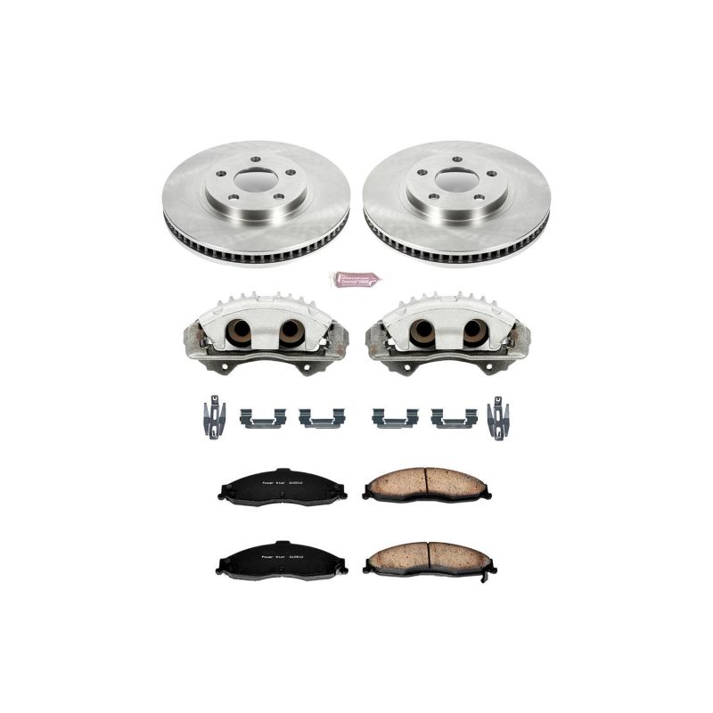 Picture of PowerStop PSB Autospecialty Kit w/Cals Brake Kits - KCOE1547