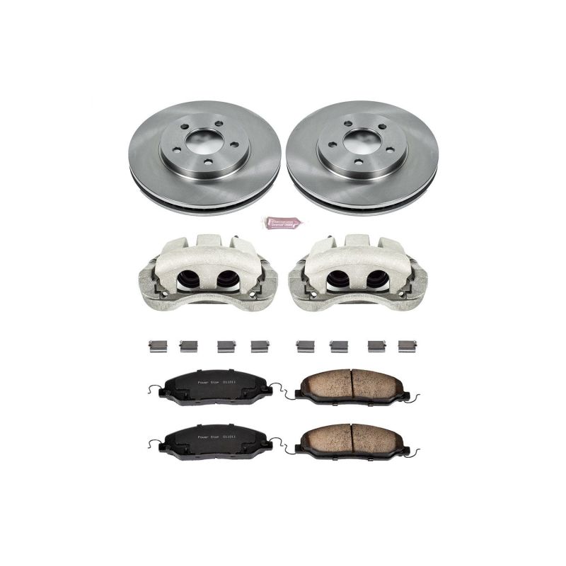Picture of PowerStop PSB Autospecialty Kit w/Cals Brake Kits - KCOE1382
