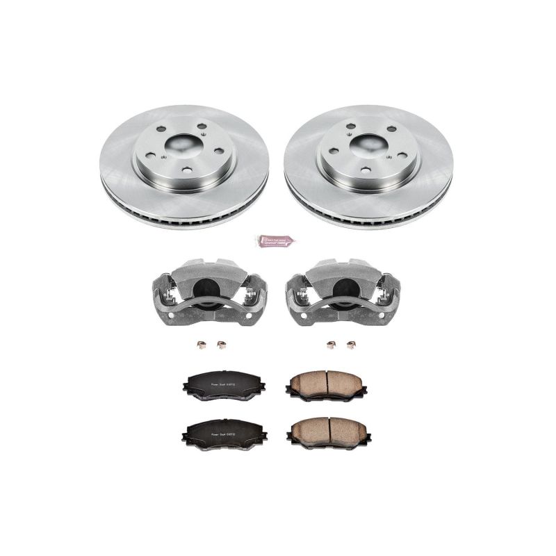 Picture of PowerStop PSB Autospecialty Kit w/Cals Brake Kits - KCOE258A
