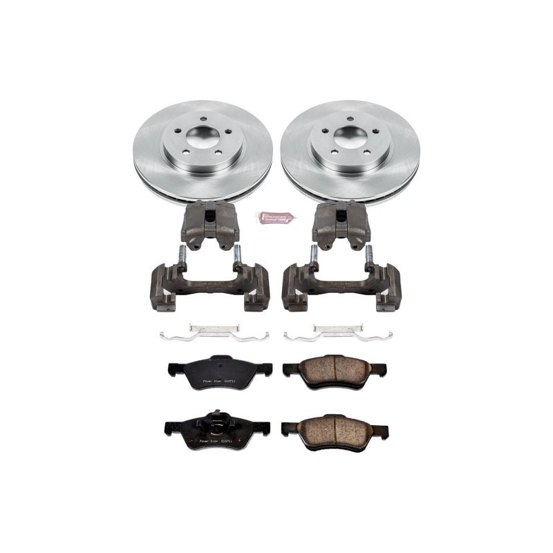 Picture of PowerStop PSB Autospecialty Kit w/Cals Brake Kits - KCOE4580A