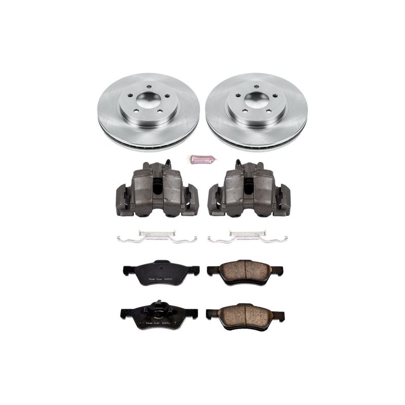 Picture of PowerStop PSB Autospecialty Kit w/Cals Brake Kits - KCOE4580