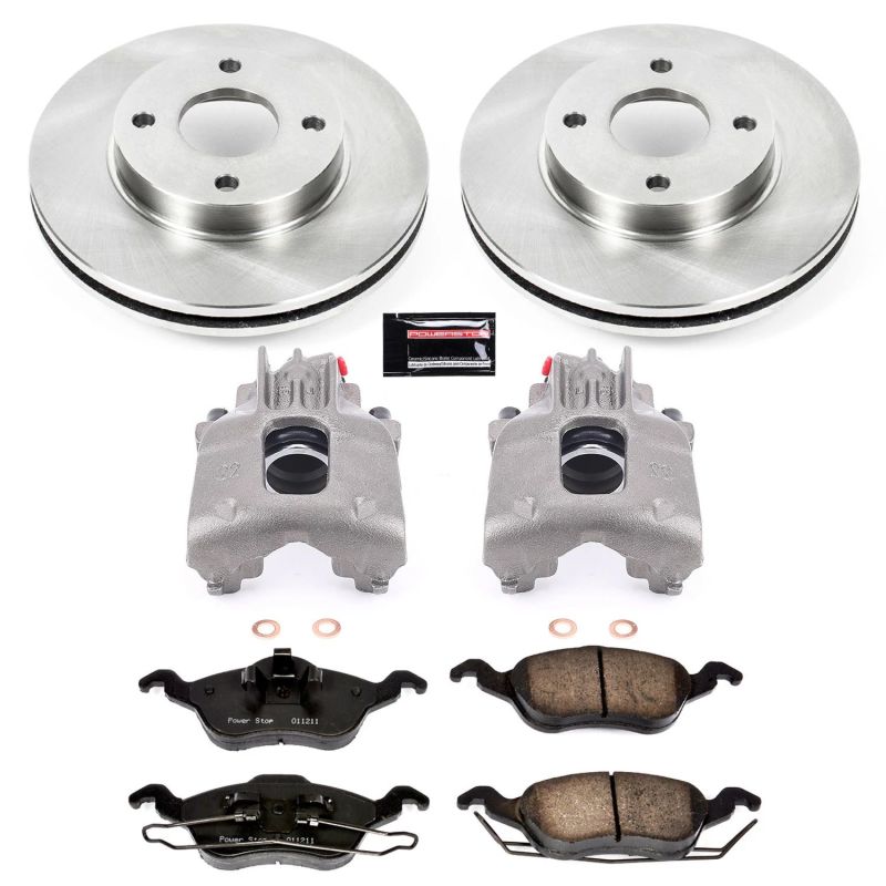 Picture of PowerStop PSB Autospecialty Kit w/Cals Brake Kits - KCOE1358