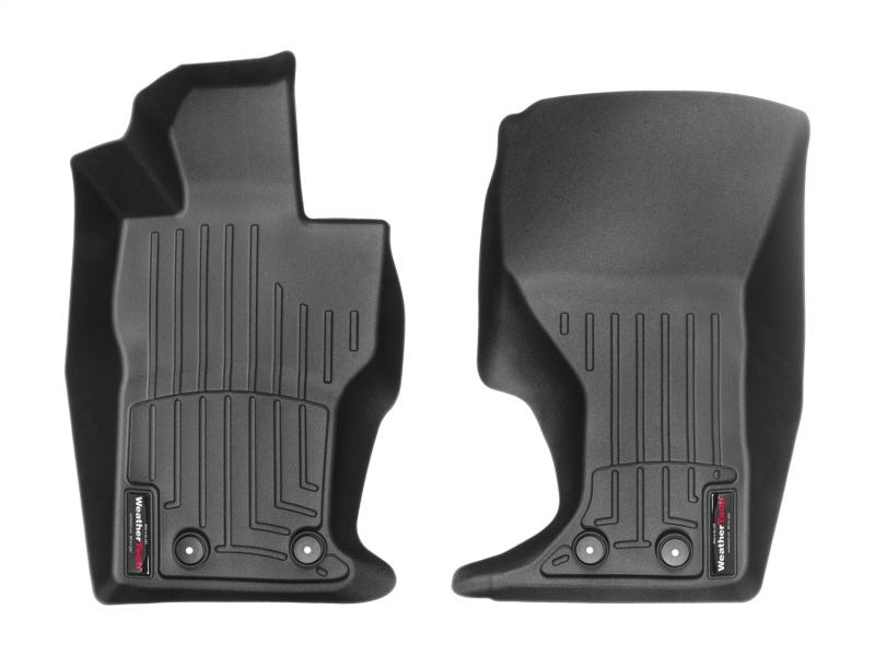 Picture of WeatherTech WT FloorLiner-Front-Blk Floor Mats - 448471