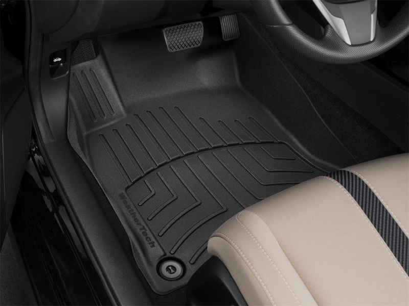 Picture of WeatherTech WT 3D FloorMat-Front-Blk Floor Mats - 448841IM