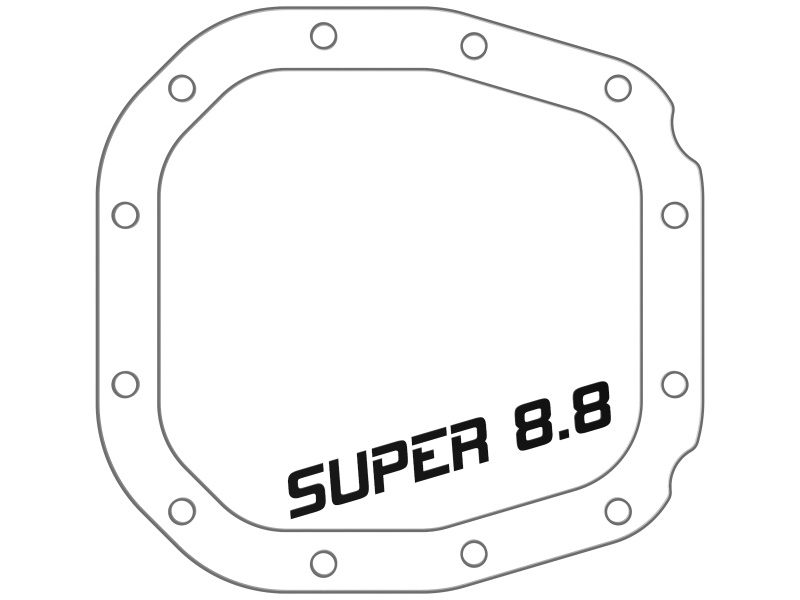 Picture of aFe Diff/Trans/Oil Covers Diff Covers - 46-71180B