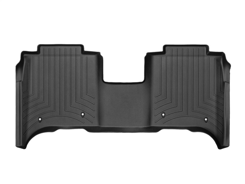 Picture of WeatherTech WT FloorLiner-Rear-Blk Floor Mats - 444808
