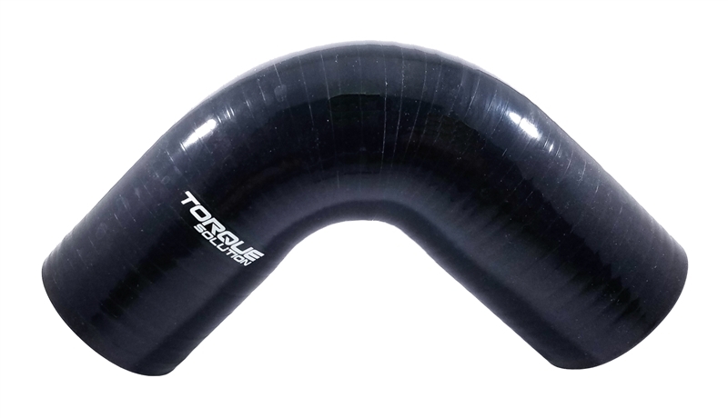 Picture of Torque Solution TQS Silicone Couplers-Black Silicone Couplers & Hoses - TS-CPLR-90D25BK