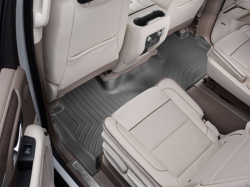 Picture of WeatherTech WT FloorLiner-Rear-Blk Floor Mats - 4416322