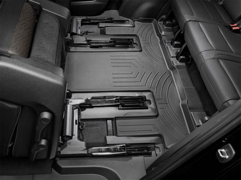 Picture of WeatherTech WT FloorLiner-Rear-Blk Floor Mats - 4416323