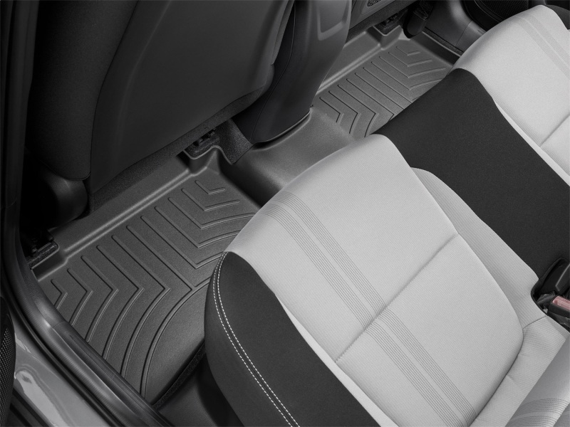 Picture of WeatherTech WT FloorLiner-Rear-Blk Floor Mats - 4415992