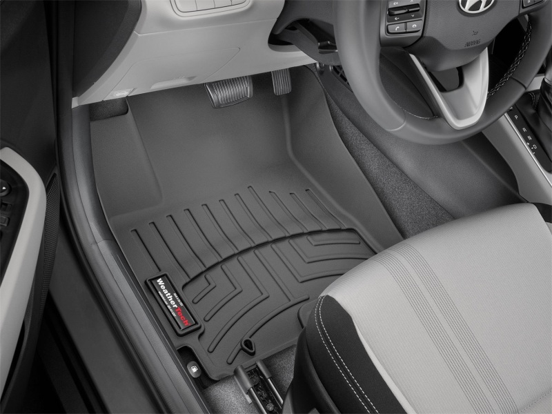Picture of WeatherTech WT FloorLiner-Front-Blk Floor Mats - 4415991