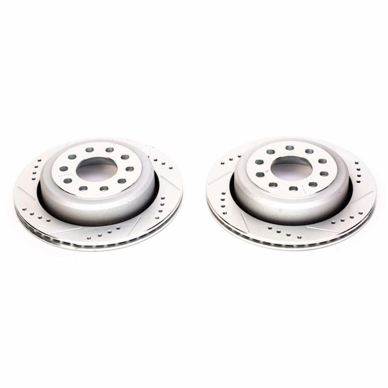 Picture of PowerStop PSB Evolution Drill/Slot Rotor Brake Rotors - AR8166XPR