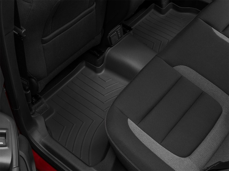Picture of WeatherTech WT FloorLiner-Rear-Blk Floor Mats - 4416175
