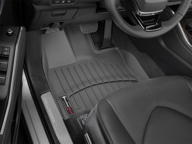 Picture of WeatherTech WT FloorLiner-Front-Blk Floor Mats - 4416091