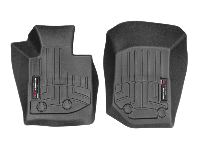 Picture of WeatherTech WT FloorLiner-Front-Blk Floor Mats - 449101
