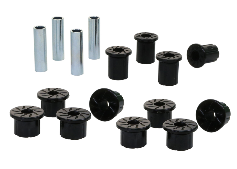 Picture of Whiteline 89-95 Toyota Pickup / 01-04 Toyota Tacoma Rear Leaf Spring Shackle Bushing Kit