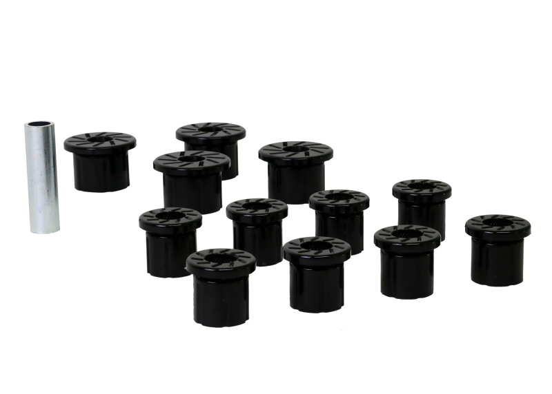 Picture of Whiteline 84-89 Toyota 4Runner/Pickup Rear Leaf Spring Shackle Bushing Kit