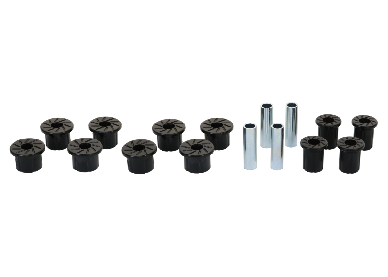 Picture of Whiteline 89-95 Toyota Pickup / 01-04 Toyota Tacoma Rear Leaf Spring Shackle Bushing Kit