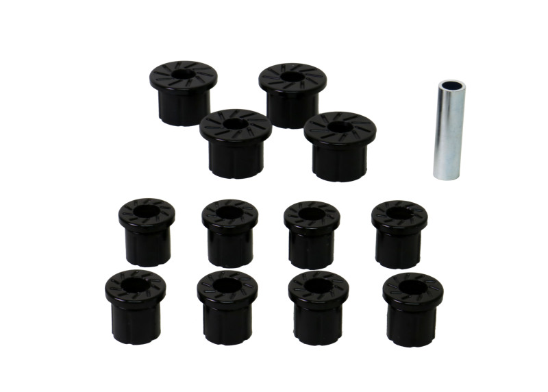 Picture of Whiteline 84-89 Toyota 4Runner/Pickup Rear Leaf Spring Shackle Bushing Kit