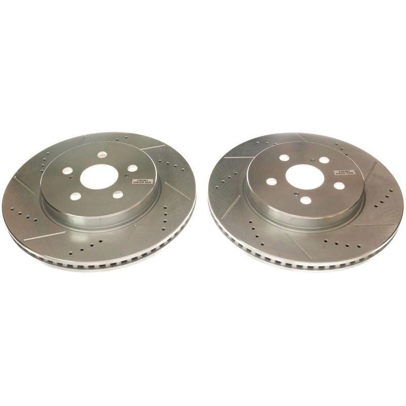 Picture of PowerStop PSB Evolution Drill/Slot Rotor Brake Rotors - JBR1780XPR