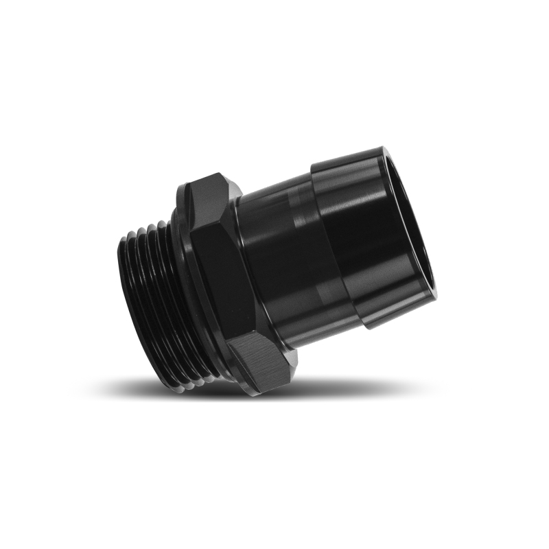 Picture of Mishimoto -16ORB to 1 1/4in. Hose Barb Aluminum Fitting - Black