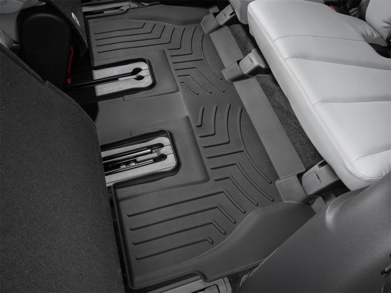 Picture of WeatherTech WT FloorLiner-Rear-Blk Floor Mats - 4415783IM