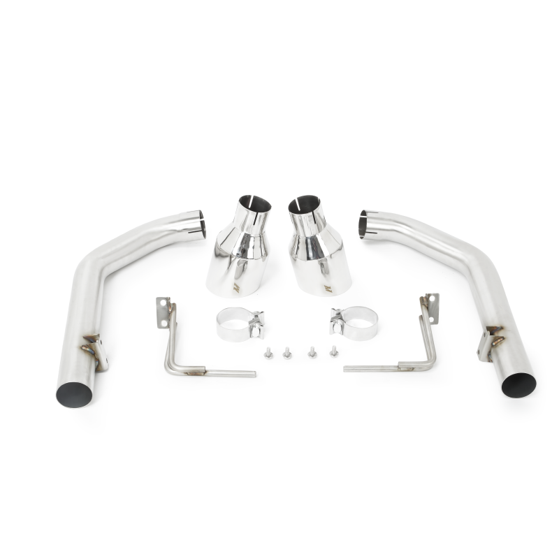 Picture of Mishimoto 2015+ Ford Mustang Axleback Exhaust Race w/ Polished Tips