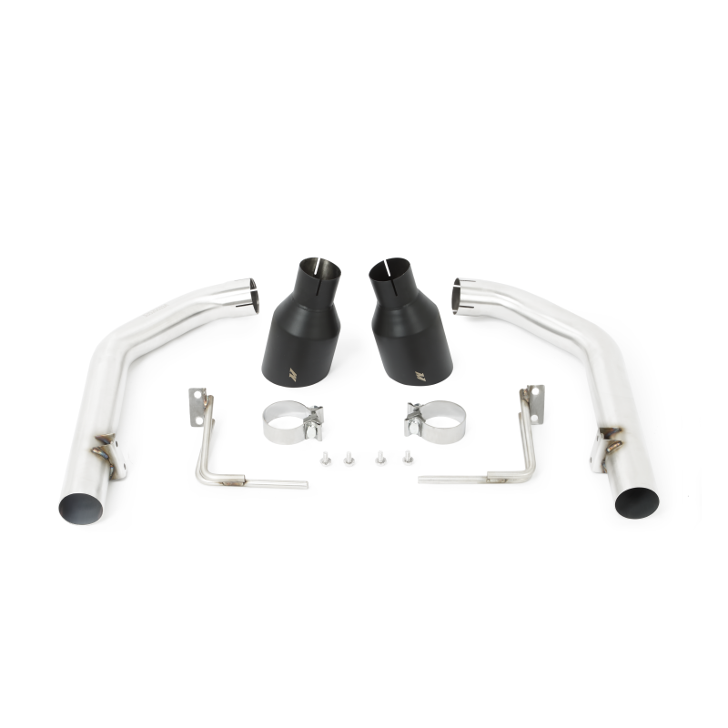 Picture of Mishimoto 2015+ Ford Mustang Axleback Exhaust Race w/ Black Tips