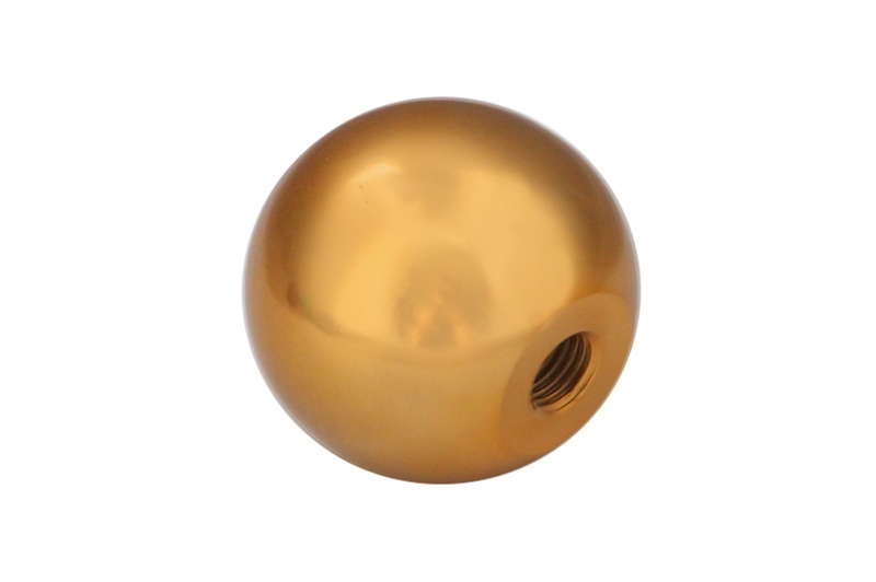 Picture of Torque Solution Billet Shift Knob (Gold): Universal 10x1.25