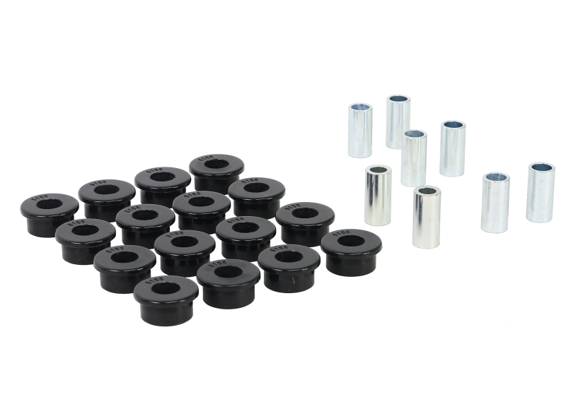Picture of Whiteline Plus 6/94-7/98 Legacy / 4/93-06 Impreza Rear Control Arm Bushing Kit