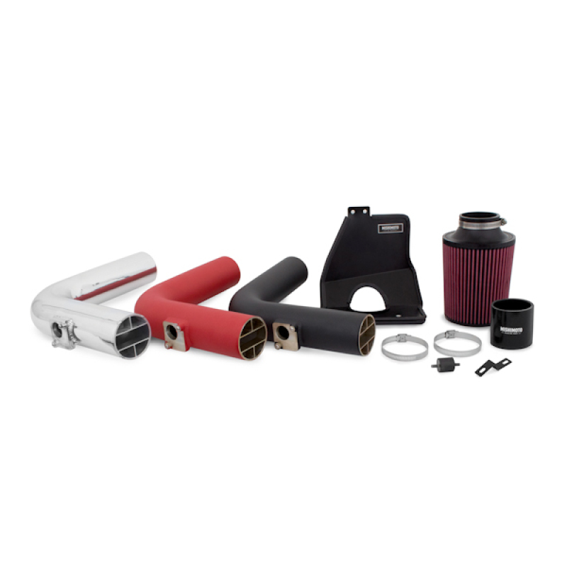 Picture of Mishimoto 08+ Subaru WRX/STi Performance Cold Air Intake Kit - Wrinkle Black