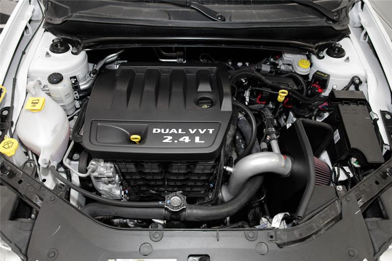 Picture of KN K&N 69 Series Typhoon Performance 13 Chrysler/Dodge 200/Avenger 2.4L Silver Cold Air Intake Kit - 69-2549TS
