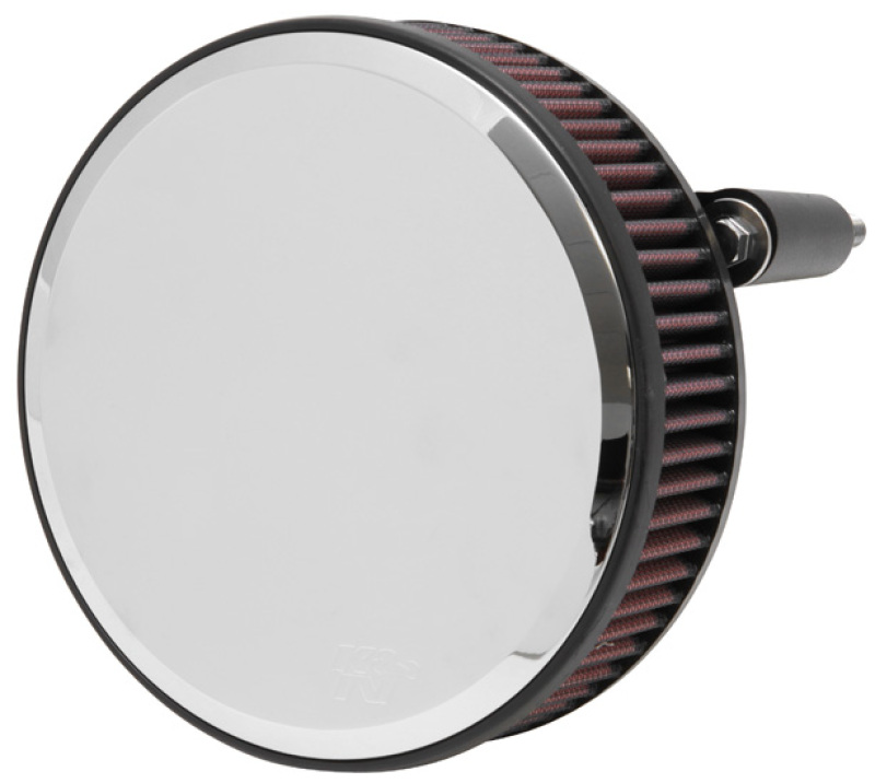 Picture of K&N Street Round Metal Intake System - Harley-Davidson - Red Filter 6-8 Size 2.4in In Dia 2.5in H